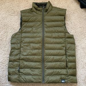 Great Condition Medium REI Co-op Green Puffer Vest